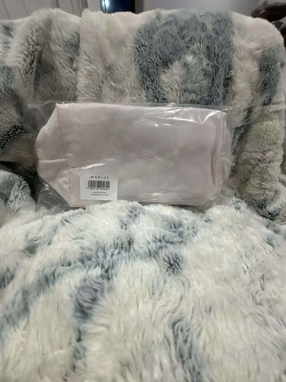 Maelys Cosmetic Makeup Bag in Light Pink